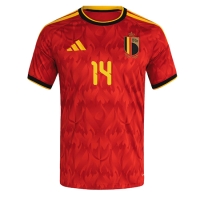 Belgien Dodi Lukebakio #14 Hemmatröja VM 2026 Kortärmad
